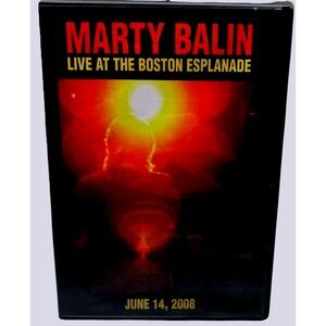 Marty Balin Live at the Boston Esplanade DVD June‎ 14 2008 Jefferson Airplane
